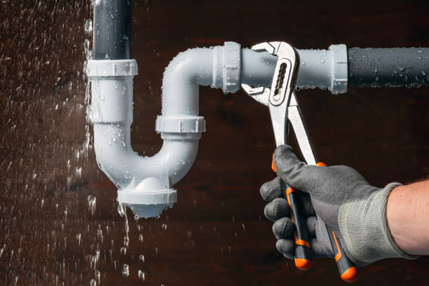 Professional Drain Cleaning technician working in Point, TX